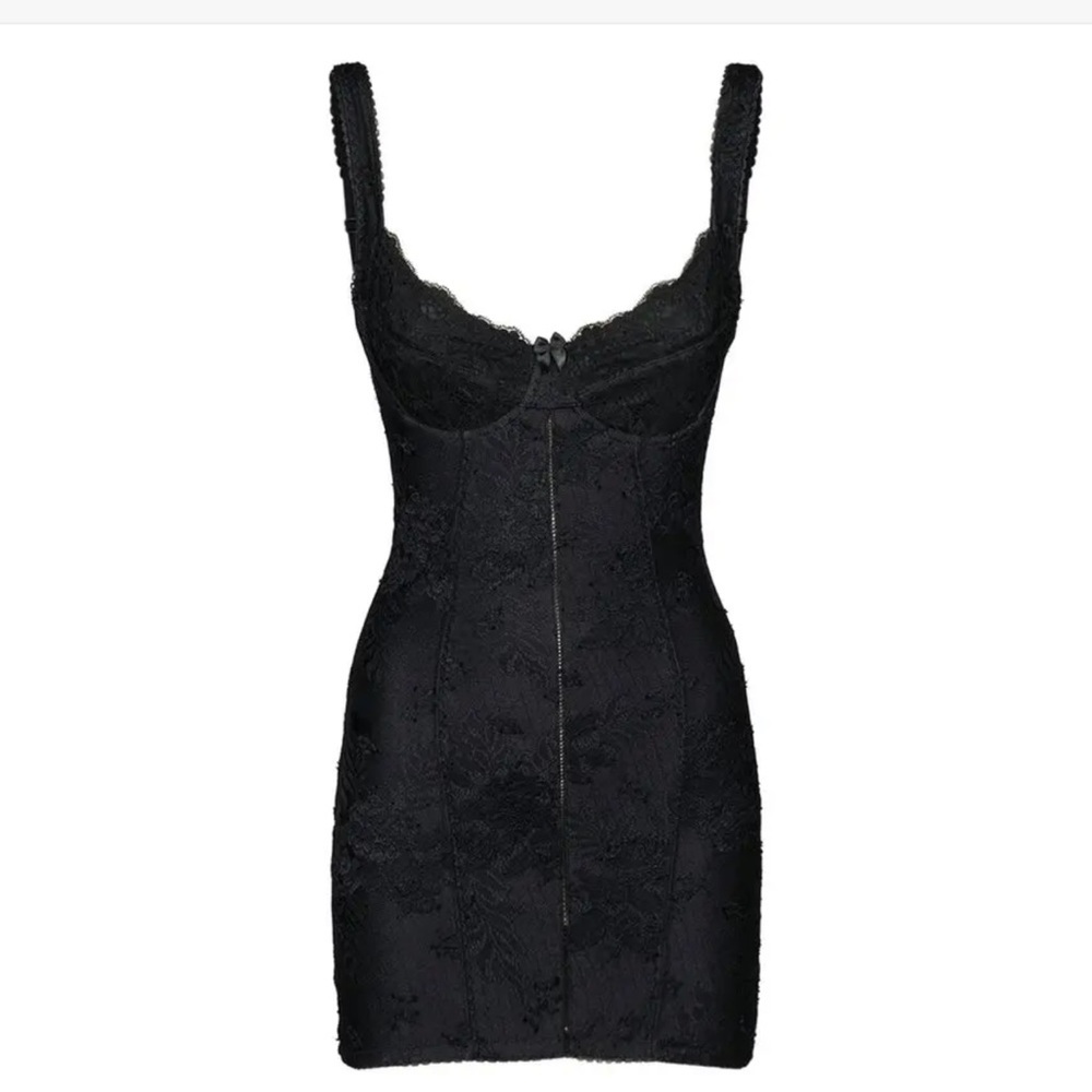 Balenciaga Lace Mini Corset Dress-SEEN ON DUA LIPA - Picture 6 of 16